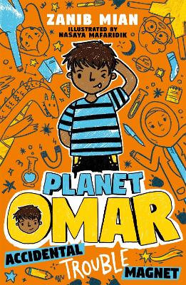 Book cover for Planet Omar: Accidental Trouble Magnet